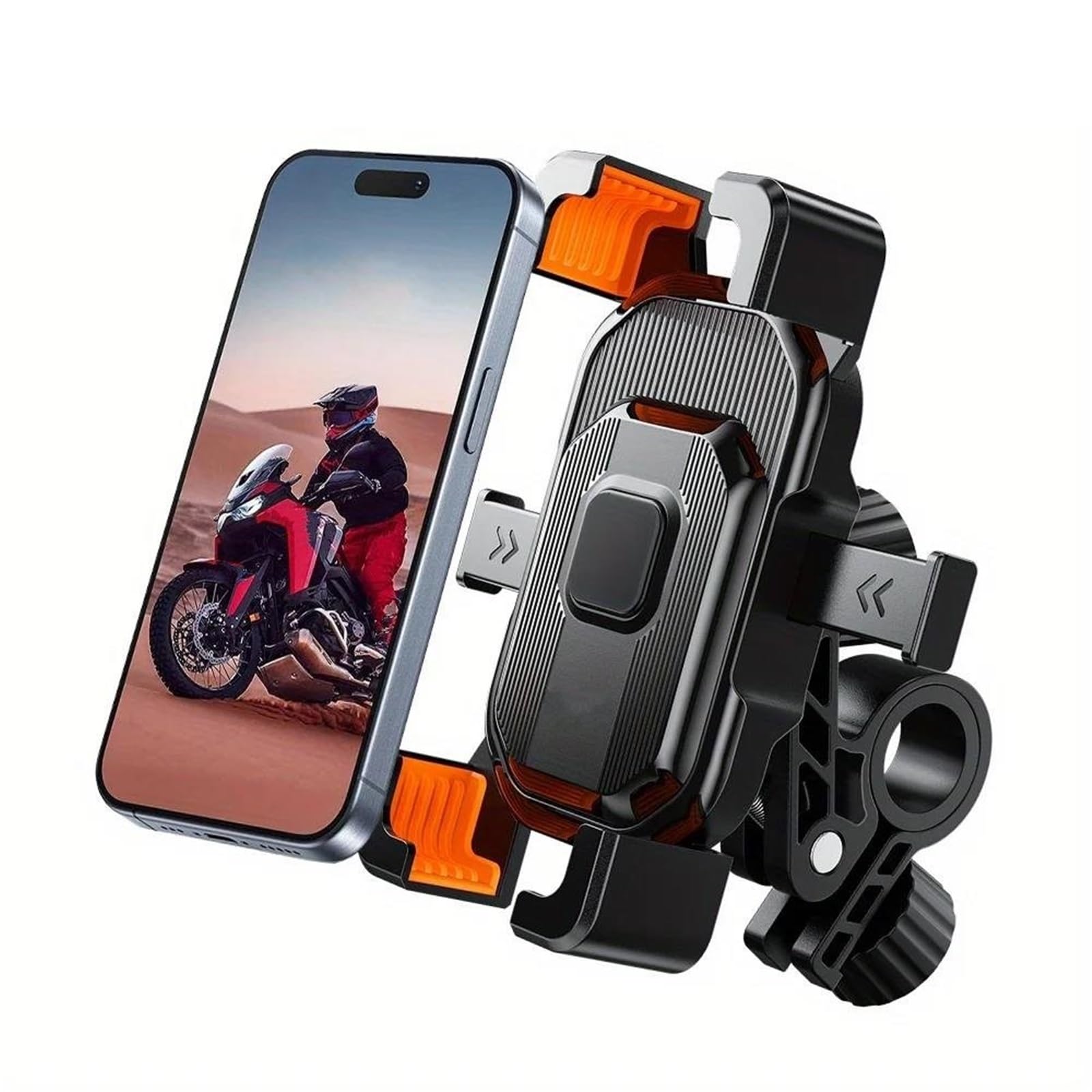 Supporto Telefono Bici Motocicletta Manubrio Pinza Cellulare Per Più Telefoni 4.7-6.7 Accessori Ciclismo