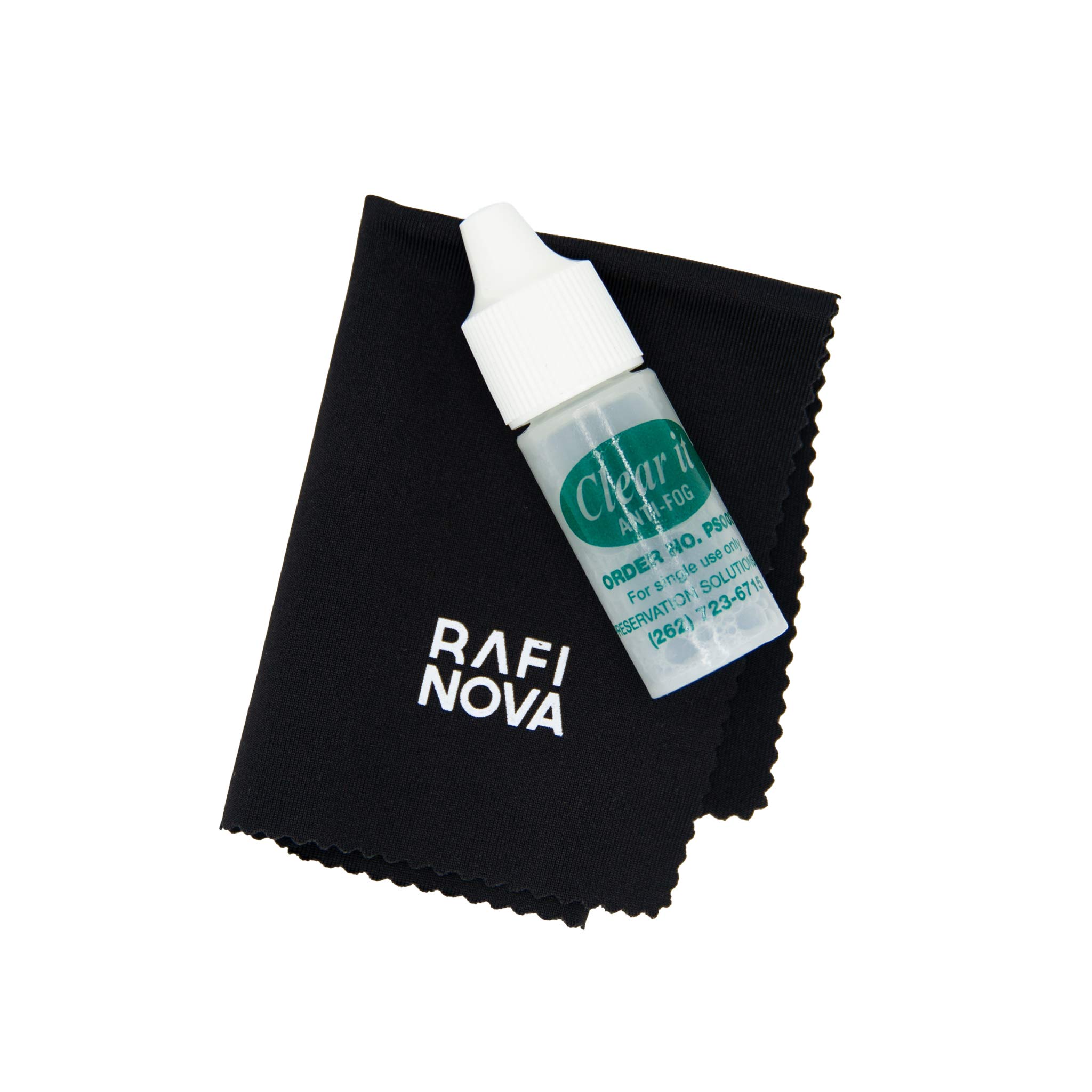 Clear It Anti-Fog Solution Moisture Repellent Dropper - Great for Eyeglasses Tablets Camera Lenses Screens Keyboards and Delicate