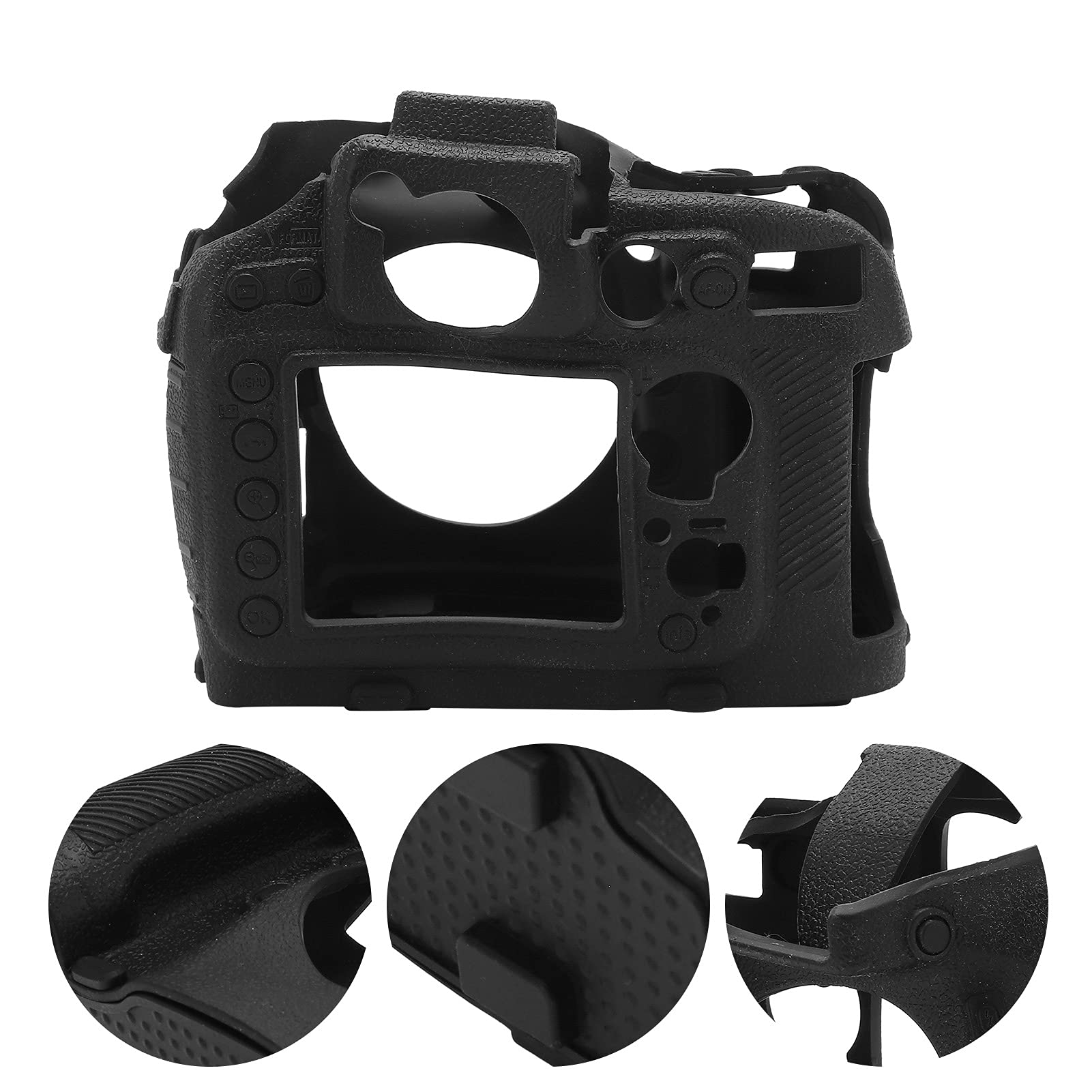 KIMISS Custodia Protettiva in Silicone Custodia per Fotocamera Custodia Protettiva per D800 D800E Protezione Resistente Morbida Leggera Antiurto Antipolvere Impermeabile