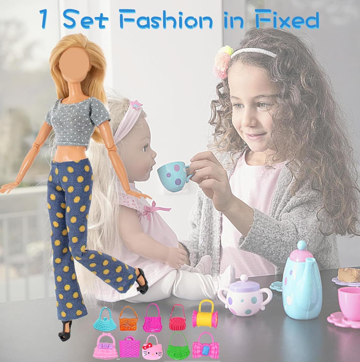 Doll Clothes and Accessories Compatible with Barbie Clothes - Image 2