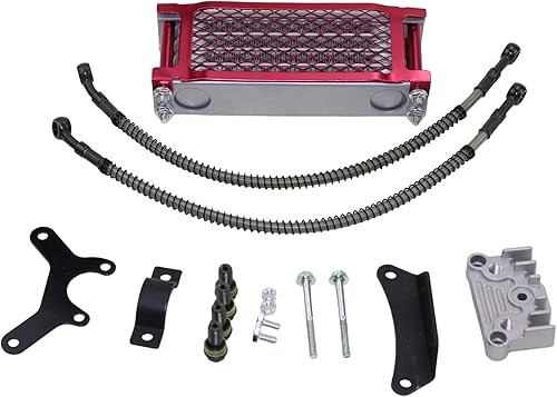 Kits de refrigeración de aceite de motor, radiador para Pit Dirt Bike ATV Motocicleta Quad Moto 125CC 140CC Tao Tao Bosuer KAYO Apollo Gold Xmotos