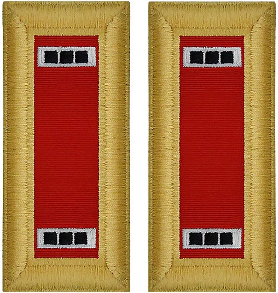 Field Artillery (FA) Officer Shoulder Boards (Pair)