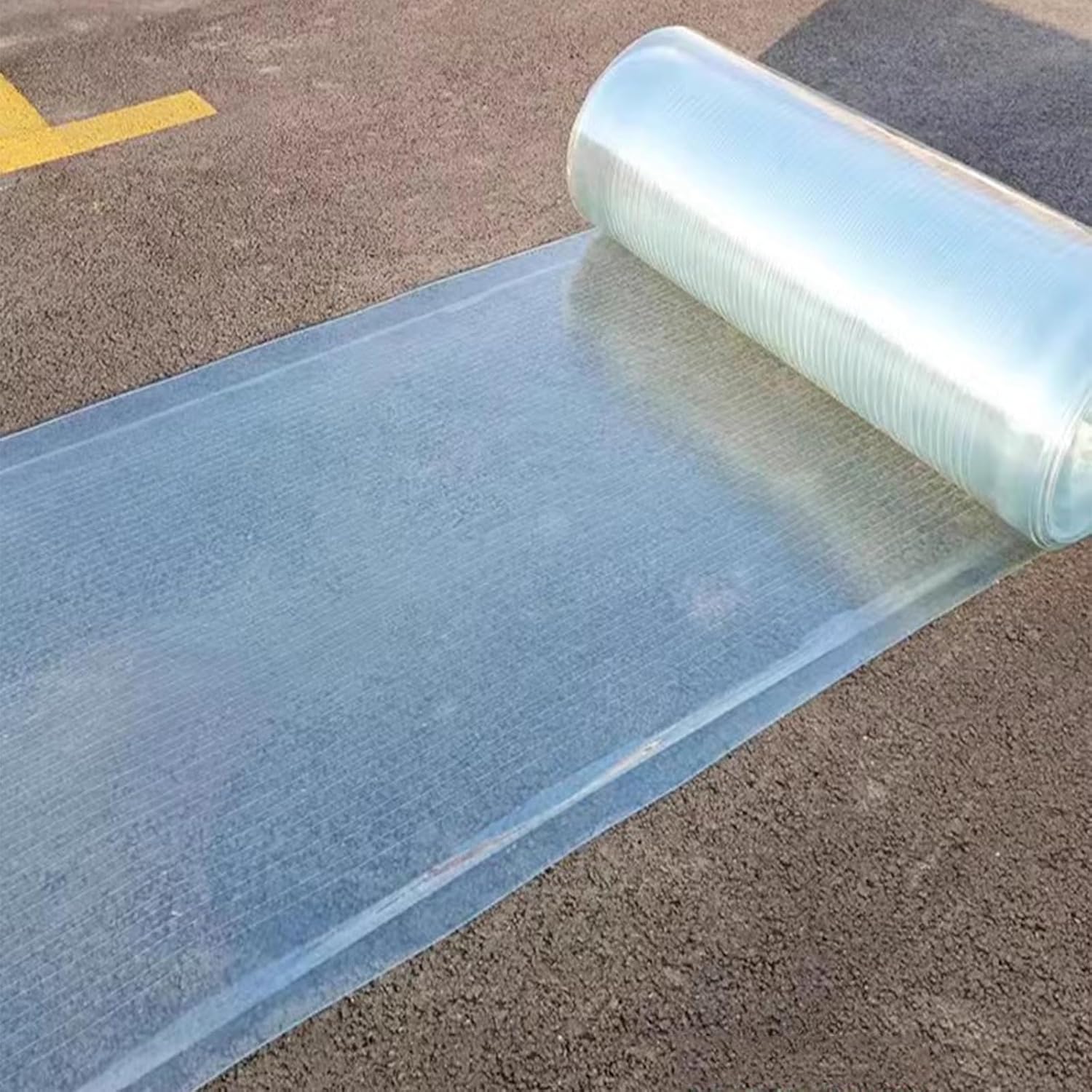 EMYJAY Polycarbonate Roofing Sheet, Clear Pergola Roofing Canopy Cover Greenhouse PC Endurance Board for Garden Greenhouse Pergola Carport Canopy ( Color : Clear , Size : 1mx2m )