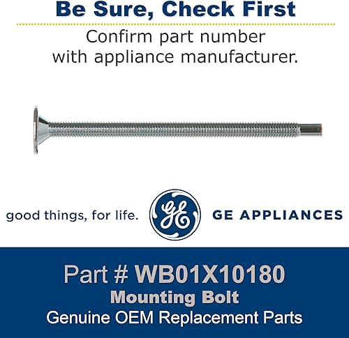 Miniatura 3 de GE - Perno para microondas WB01X10180