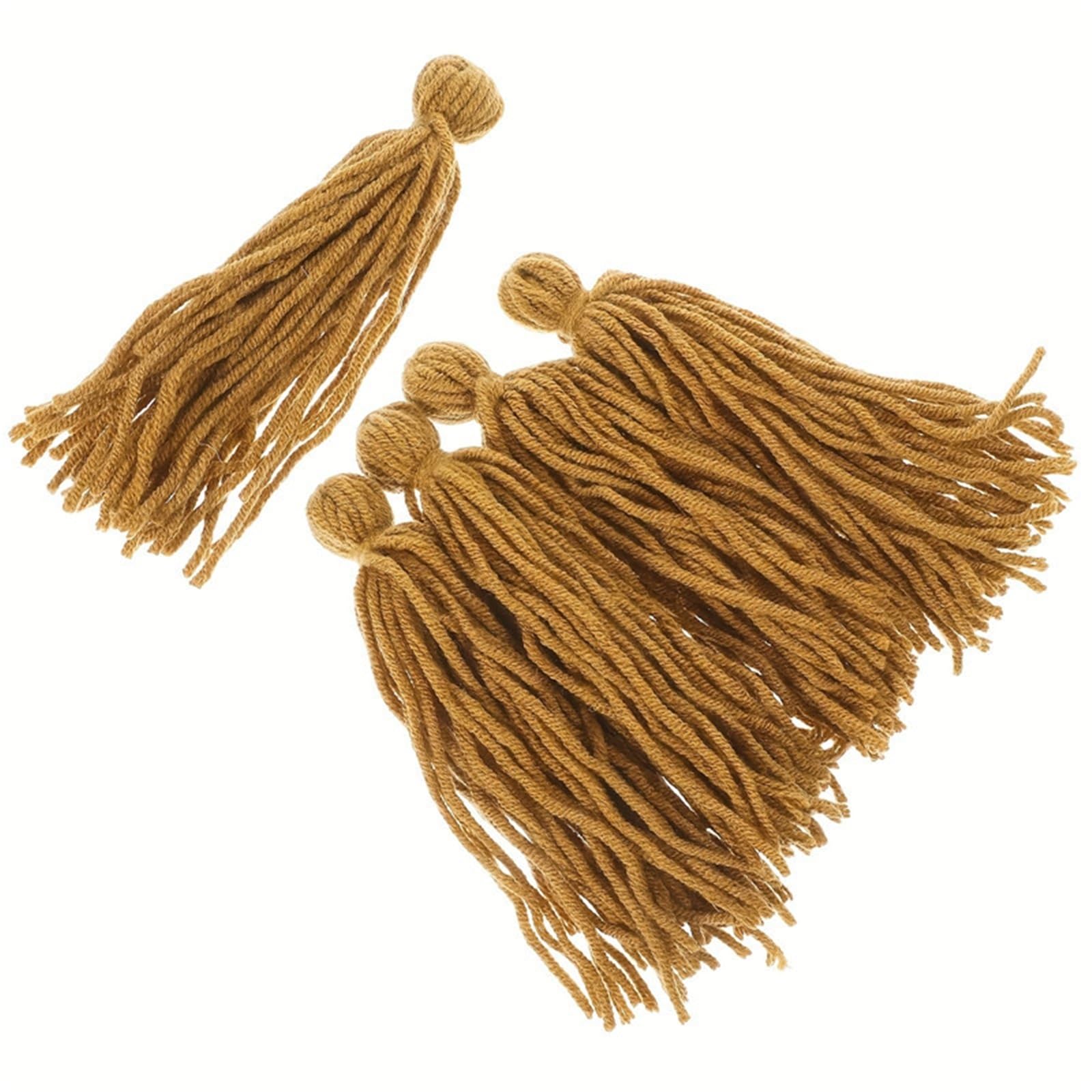 WonJoxel Fish Spawning Mops 50pcs Aquarium Spawn Mop Baby Fish Tank Guppy Breed Yarn Angelfish Breeding Mops Ornaments(Brown)