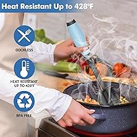 Vista 2 de Picador de Carne Mejorado, Triturador de Carne Resistente al Calor para Carne de Hamburguesa, Aplastador de Carne Molida, Utensilio de Picador