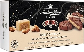 Anthon Berg Baileys Treats, 175 g Pack of 1 | Milk Chocolate Covered Marzipan Treats