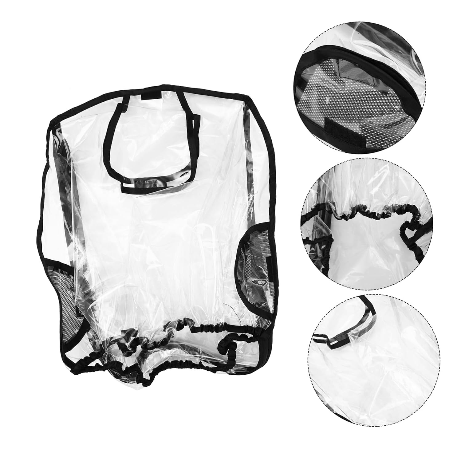 UPKOCH Carrier Rain Cover and Stroller Windproof Rain Shield, Waterproof Dustproof Pram Weather Protection Suitable for Outdoor Use