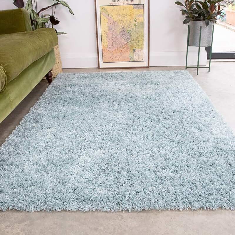 Amazon.co.uk duck egg blue rugs