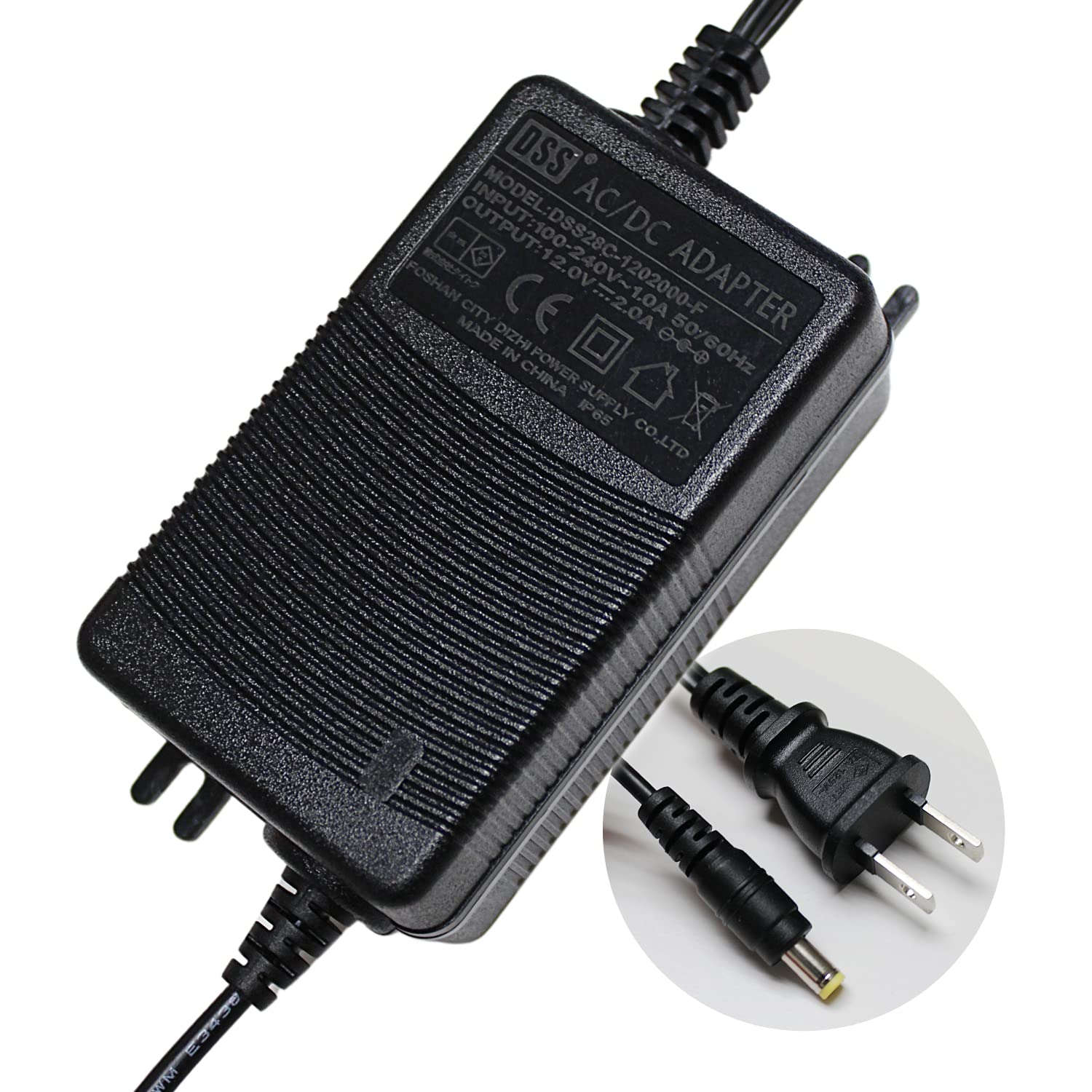 Amazon | Glanshield (PSE取得/防水/AC/DCアダプター) 12V2A 電源