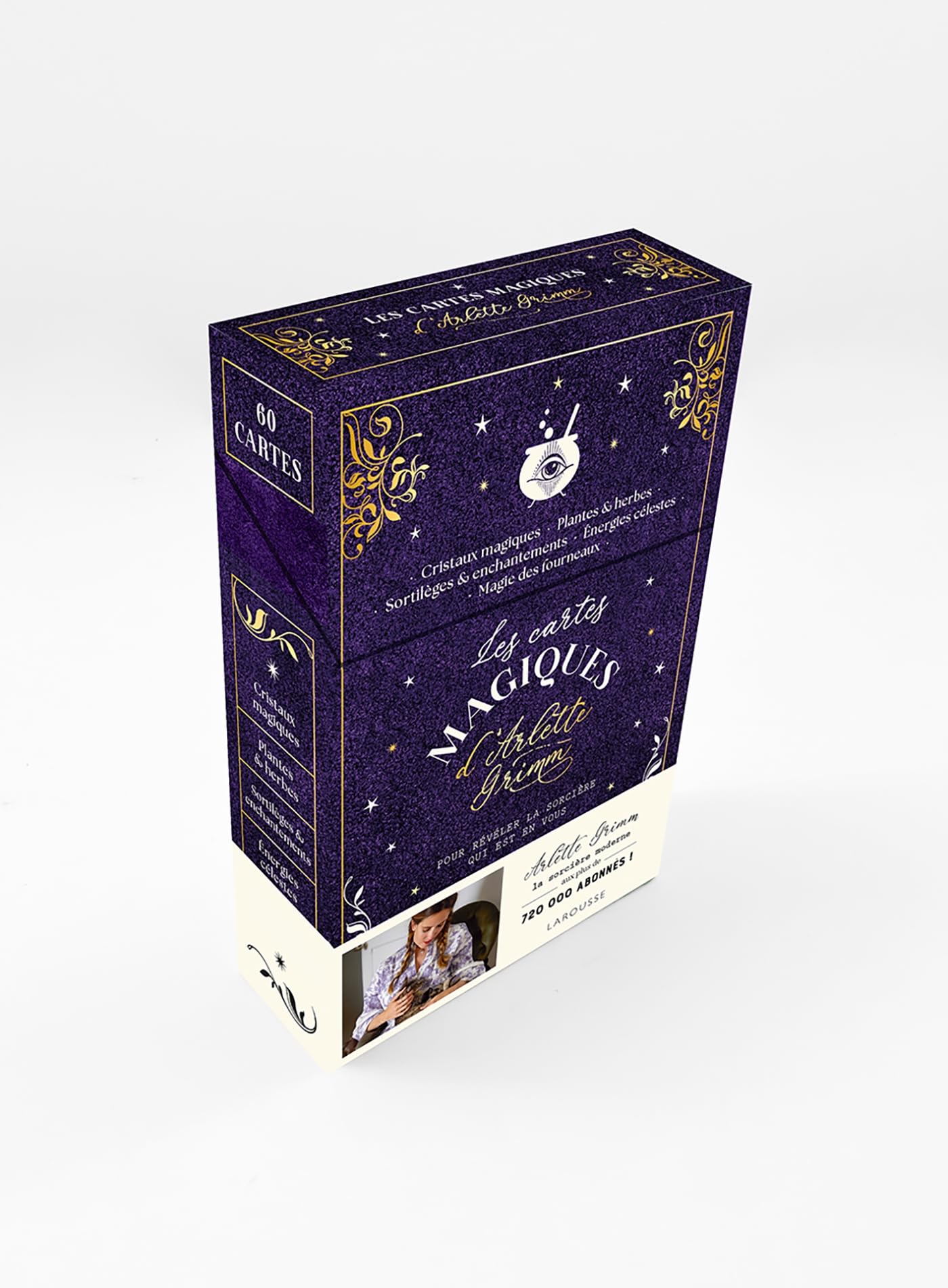 Les cartes magiques d'Arlette Grimm: 60 cartes pour révéler la sorcière qui est en vous
