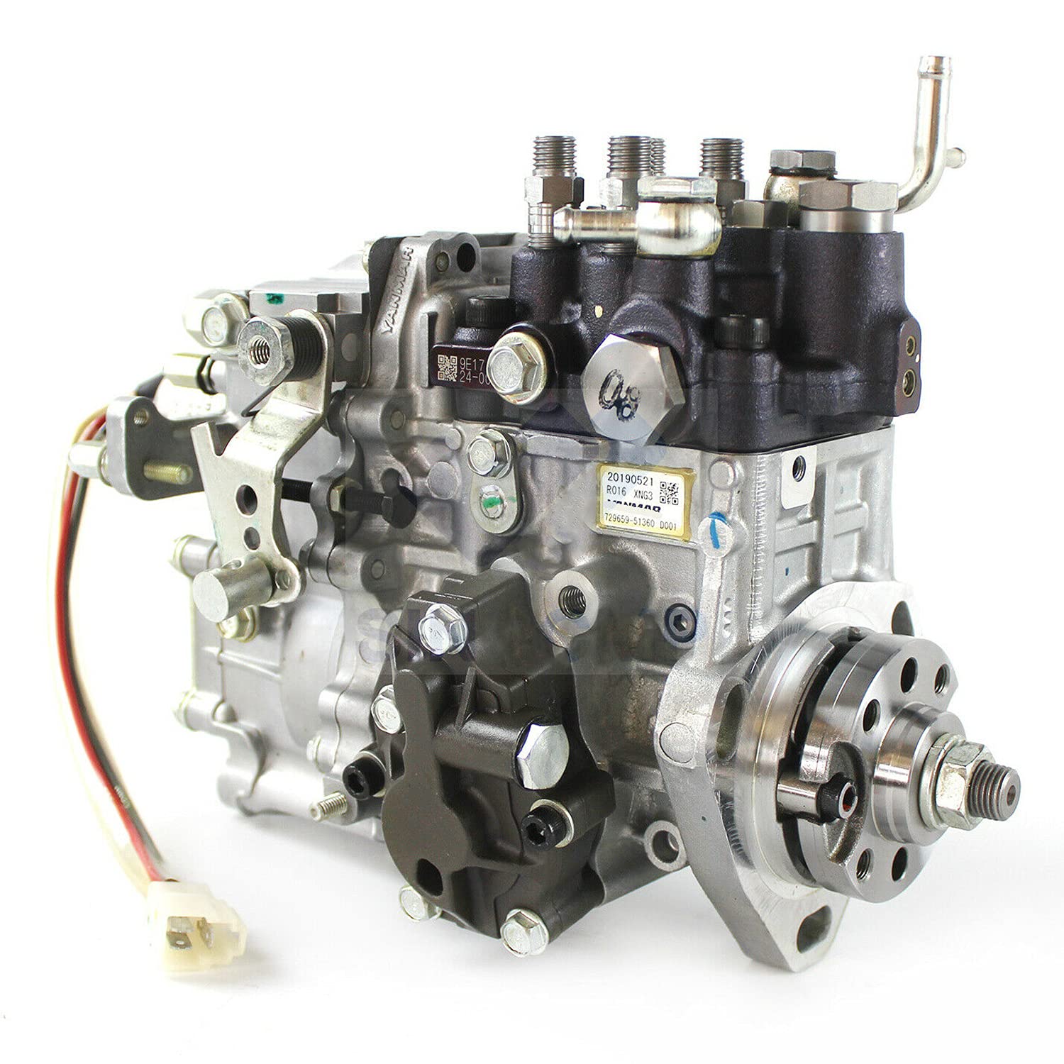 Solarhome 729659-51360 Fuel Injection Pump Assy Compatible with Yanmar Engine Parts 4TNV84 4TNV84T 4