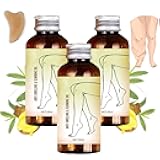 Swellclear Massage Oil for Legs, Swell Clear Lymphrelief Massage Oil for Swelling Legs and Feet, Swellclear Reduce Leg Swelling Naturally for Women Men Full Body Relaxing (3)