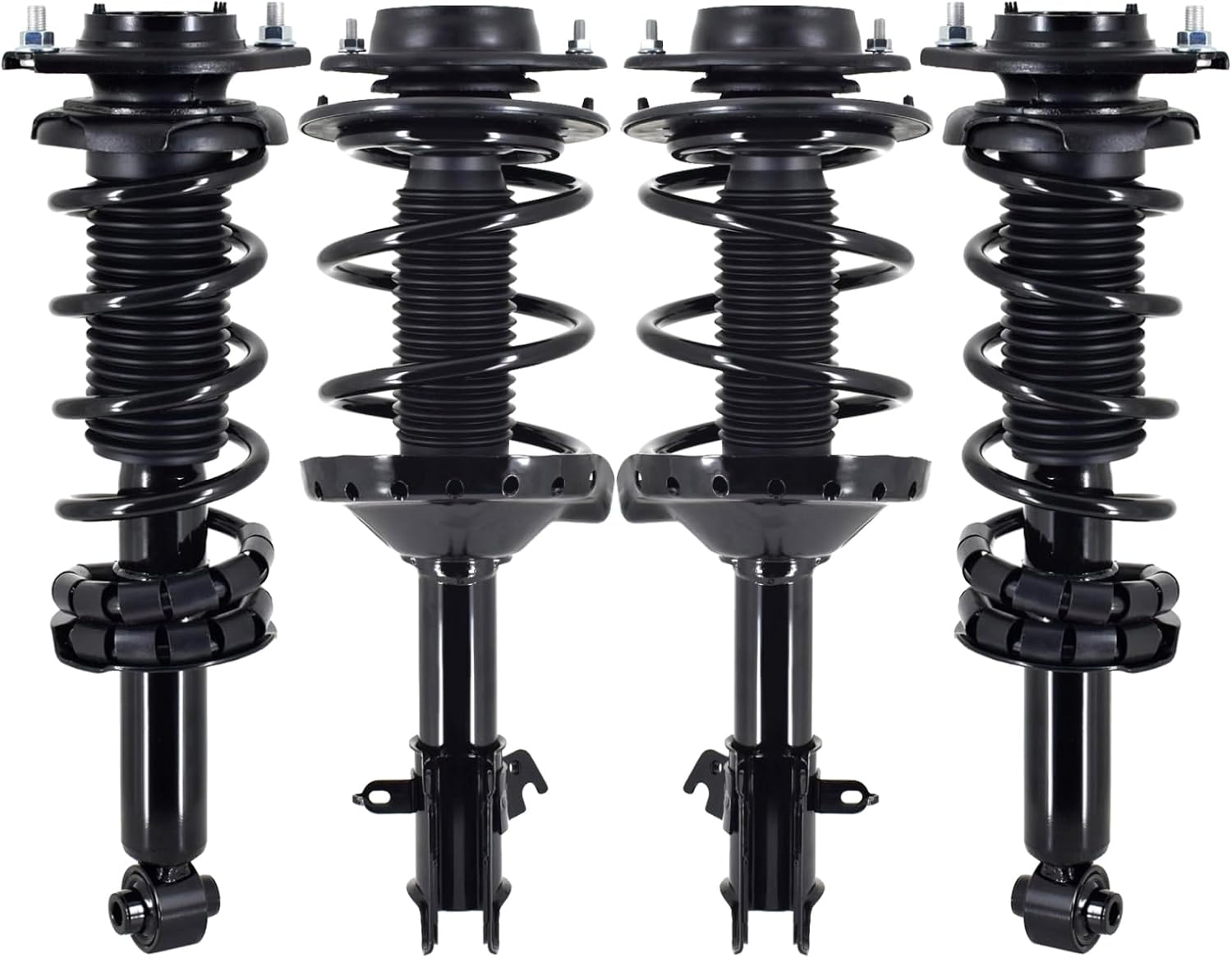 PM Auto Quick Complete Strut-Coil Spring Set (Front and Rear) for 2012–2016 Subaru Impreza