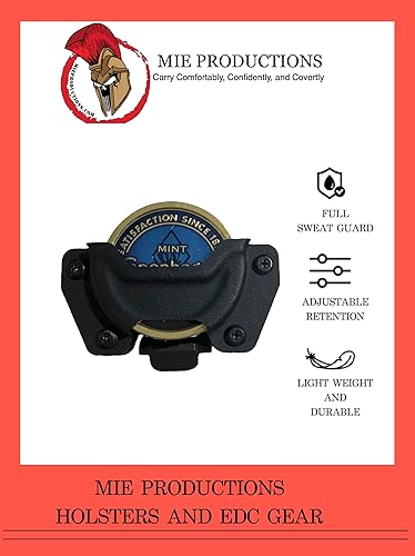 Miniatura 9 de MIE Productions Funda DIP CANZYN CAN  Dentro y fuera de la cintura  Fabricado en los Estados Unidos por veteranos