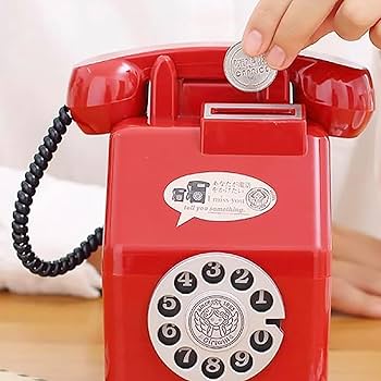 Amazon | 貯金箱 昭和レトロ 公衆電話 500円玉 インテリア雑貨 小物 Amazon | 貯金箱 昭和レトロ 公衆電話 500円玉 インテリア雑貨 小物