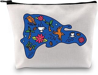 G2TUP Dominican Republic Lover Gift Dominican Republic Makeup Bag DR Travel Cosmetic Bag DR Souvenir Gift DR Journey Gift (Dominican Republic CB)