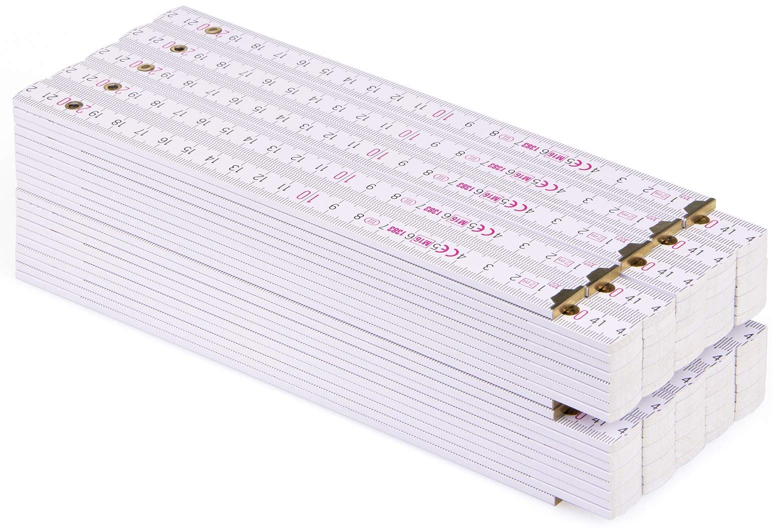Metrie Perfekt Mètre Pliant En Bois-Lot De 10 Mètres Pliants | Mètre