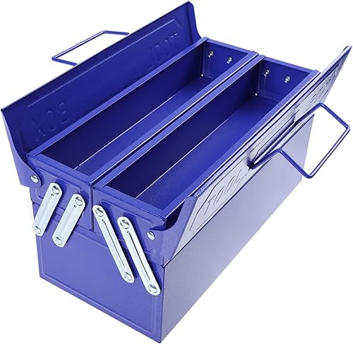 Angoily Cesta de maleta de caja organizador útil Multi- Almacenamiento Multi- multifuncional doble capa de baño Hardwares plegable Herramientas para
