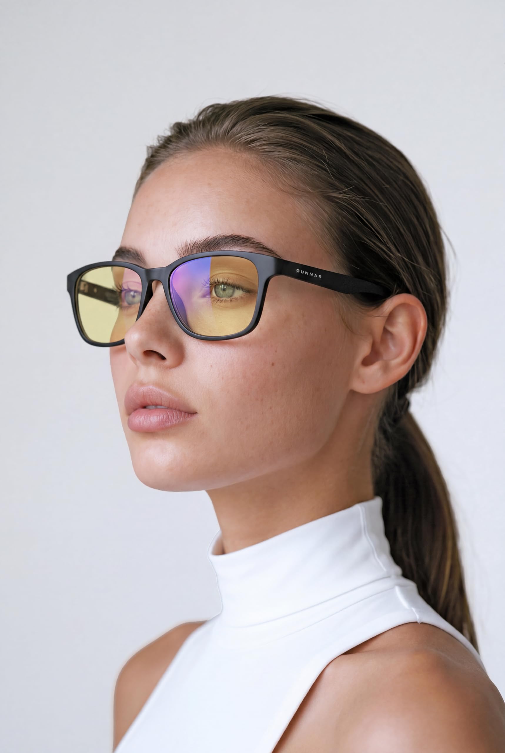 Gunnar Gafas para Videojuegos y Ordenador | Modelo: Berkeley | con filtro de Luz Azul | Lente Patentada