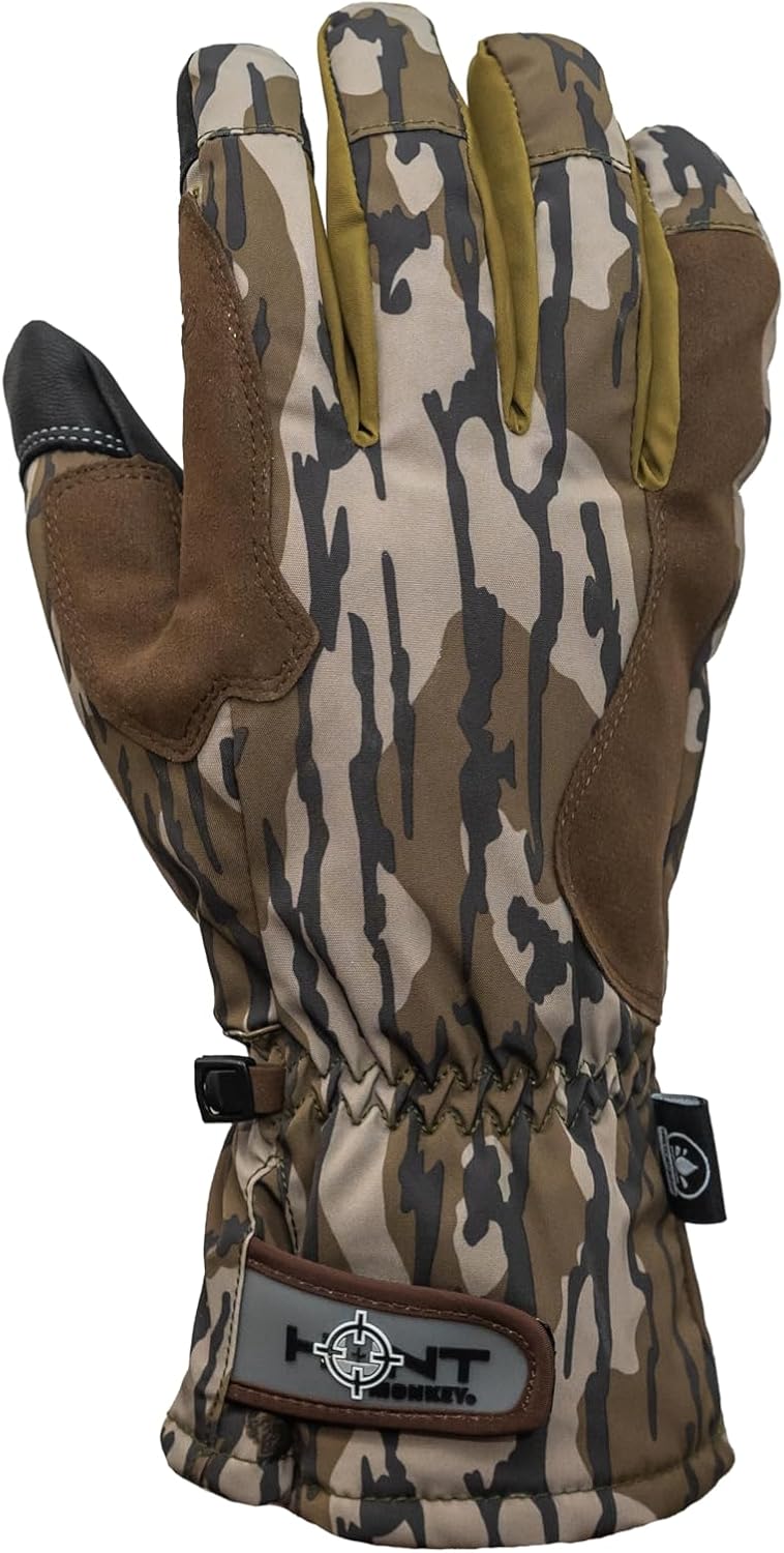 Hunt Monkey Apex Hunt Dry-Tec Waterfowl HIPORA Waterproof Thinsulate Hunting Gloves