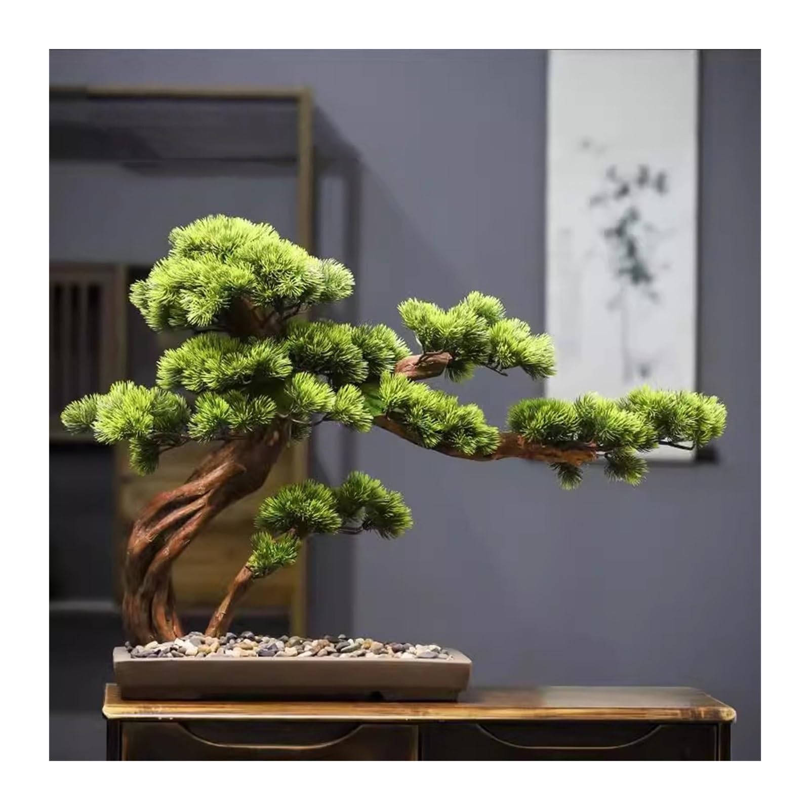 Amazon.de: baum knstlich Knstlicher Bonsai-Baum for den Innenbereich,  knstliche Pflanzen, Dekoration, Simulation, einladende Kiefer, Heim-, Tisch-,  Schreibtisch- und Wohnzimmerdekorationen brotisch deko