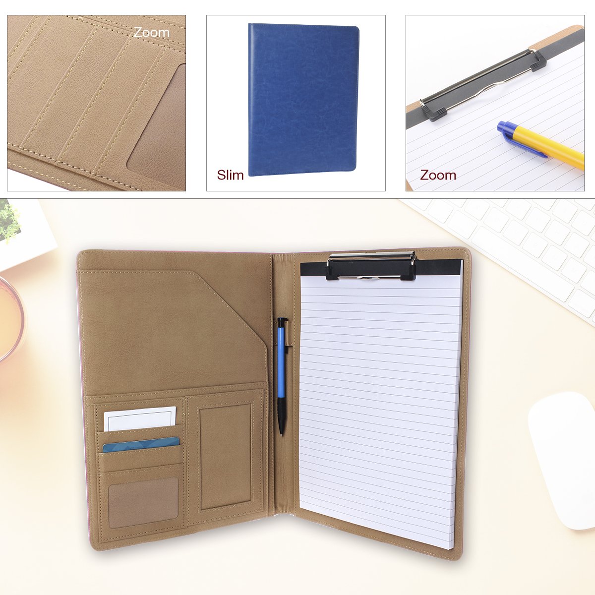 Clipboard Folder Resume Storage Clipboard A4 Folder Portfolio Padfolio