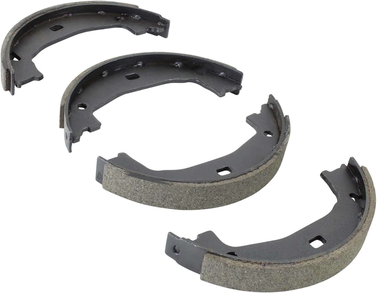 QUALITY-BUILT Rear Parking Brake Shoes, FPS828, Compatible with 1999-2021 BMW (118i,120i,125i,128i,220i,228i,228i xDrive,230i,230i xDrive,320i,323i,325Ci,325i,328Ci,328d,328i,428i,428i xDrive)