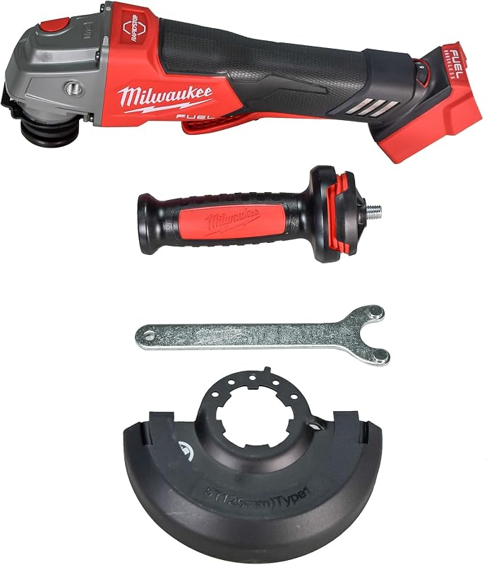Milwaukee 2888-20 Amoladora inalámbrica de 18 V de 4,5"/5" con velocidad variable (solo herramienta)