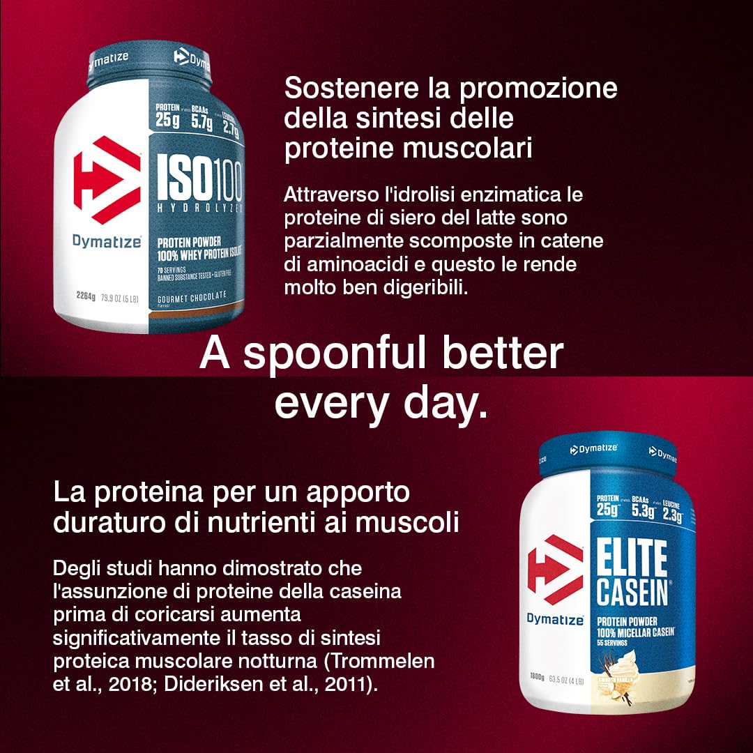 Dymatize Creatine Monohydrate in polvere non aromatizzata 500g - 100% Creapure Creatine - Aminoacidi - Creatina