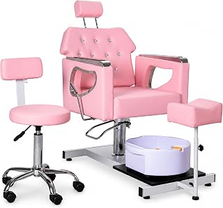 Pedicure Chair wFoot Spa Basin Lahore, Karachi - Pakistan