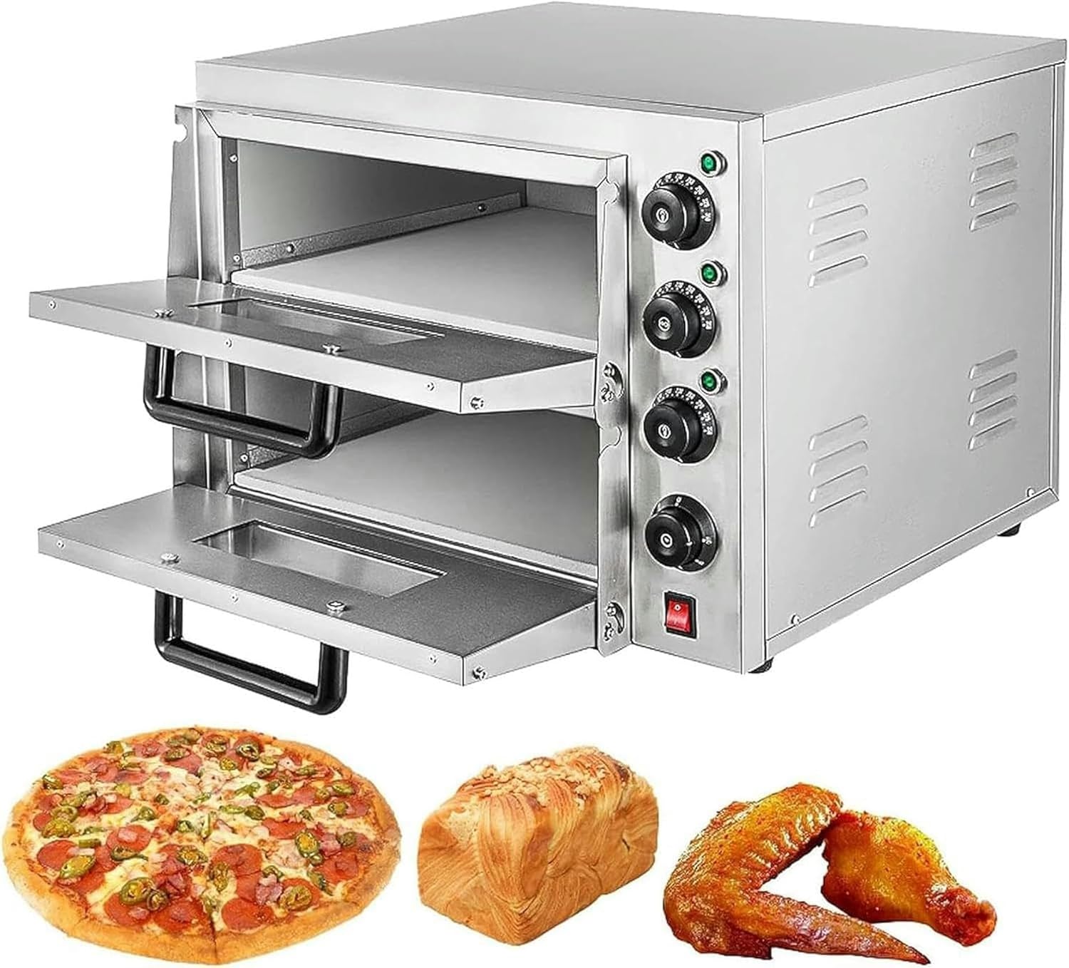 Commercial ⁣2-Story Pizza ‌oven