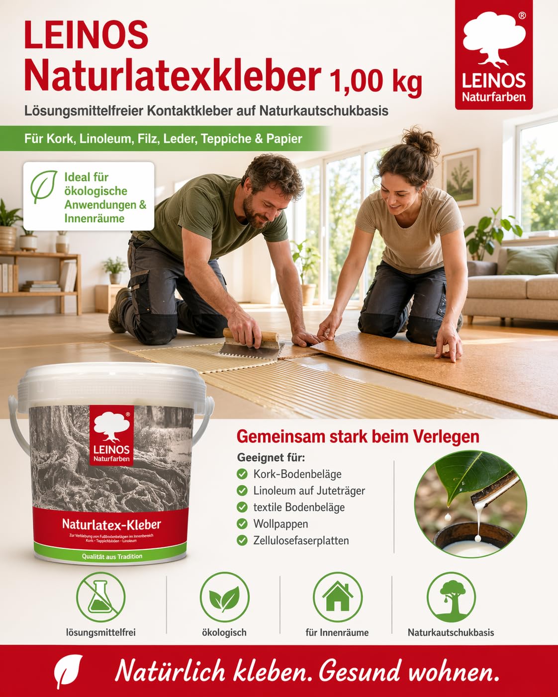 Leinos 720 Colla in lattice naturale