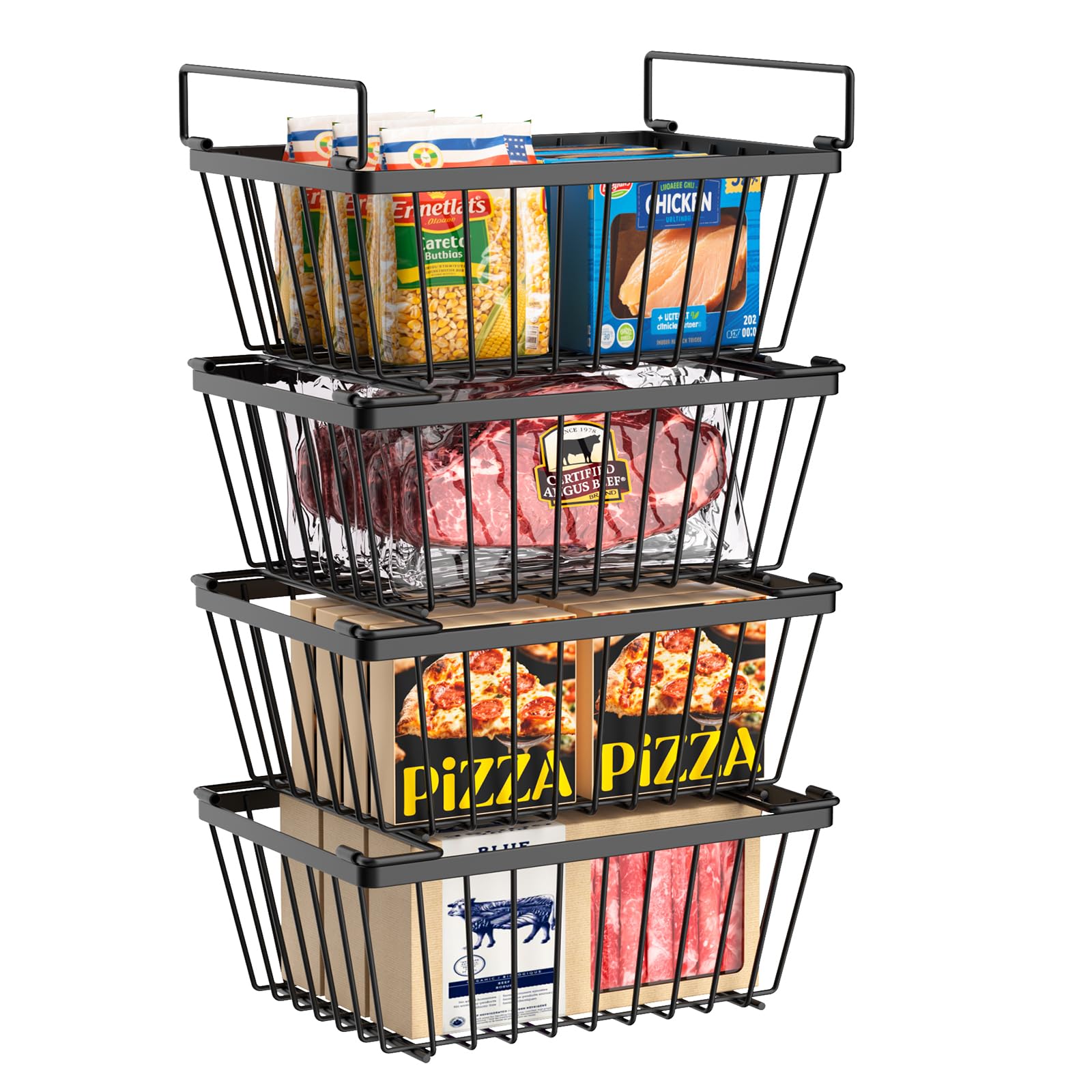 Photo 1 of Wrrlors 4 Pack Freezer Bins