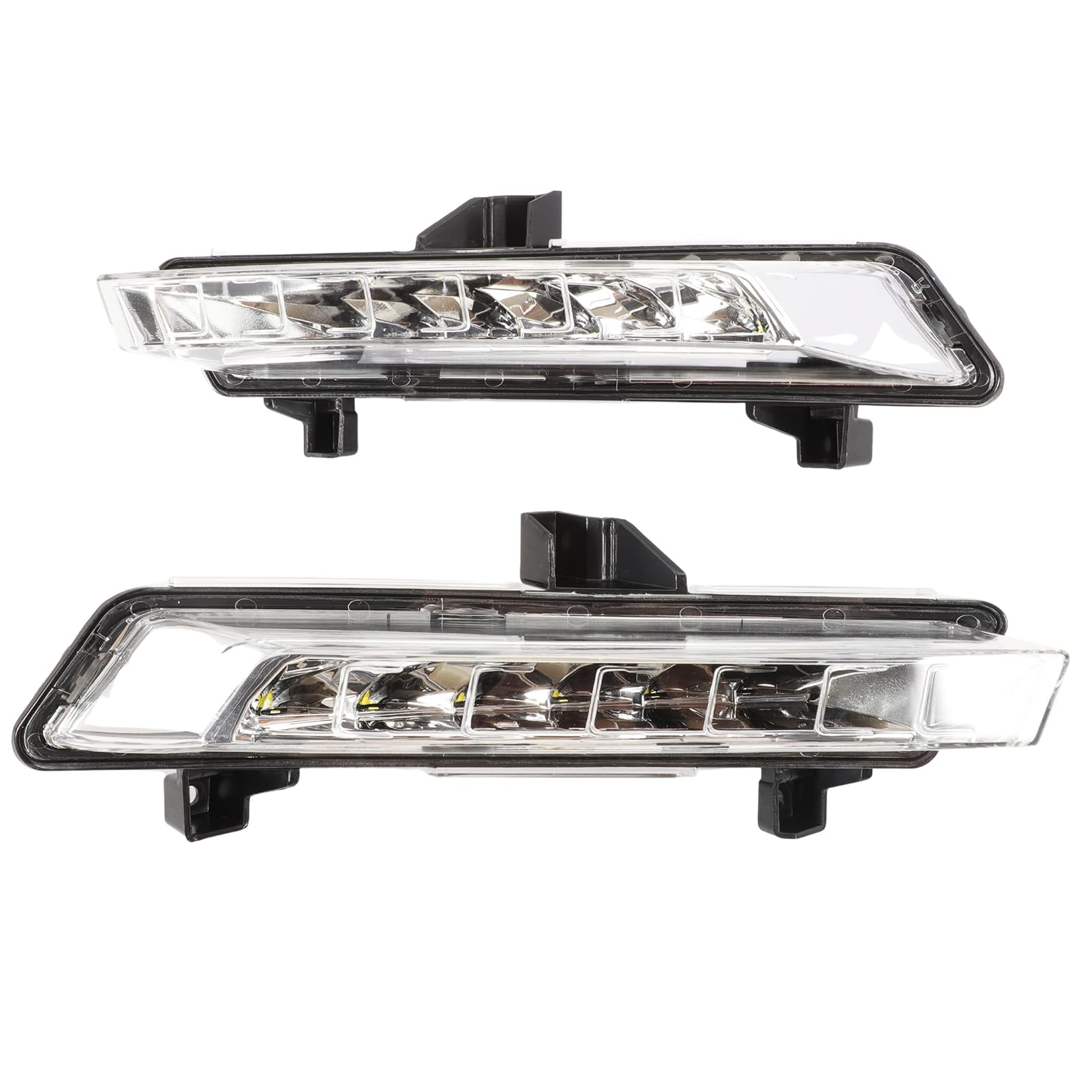 2 Feux Diurne pour Clio 4 IV 2017-2020 OE 266051034R 266007864R | Feux de Jour, Feu Circulation Diurne,Gauche + Droite,pour Clio IV 4, Polycarbonate