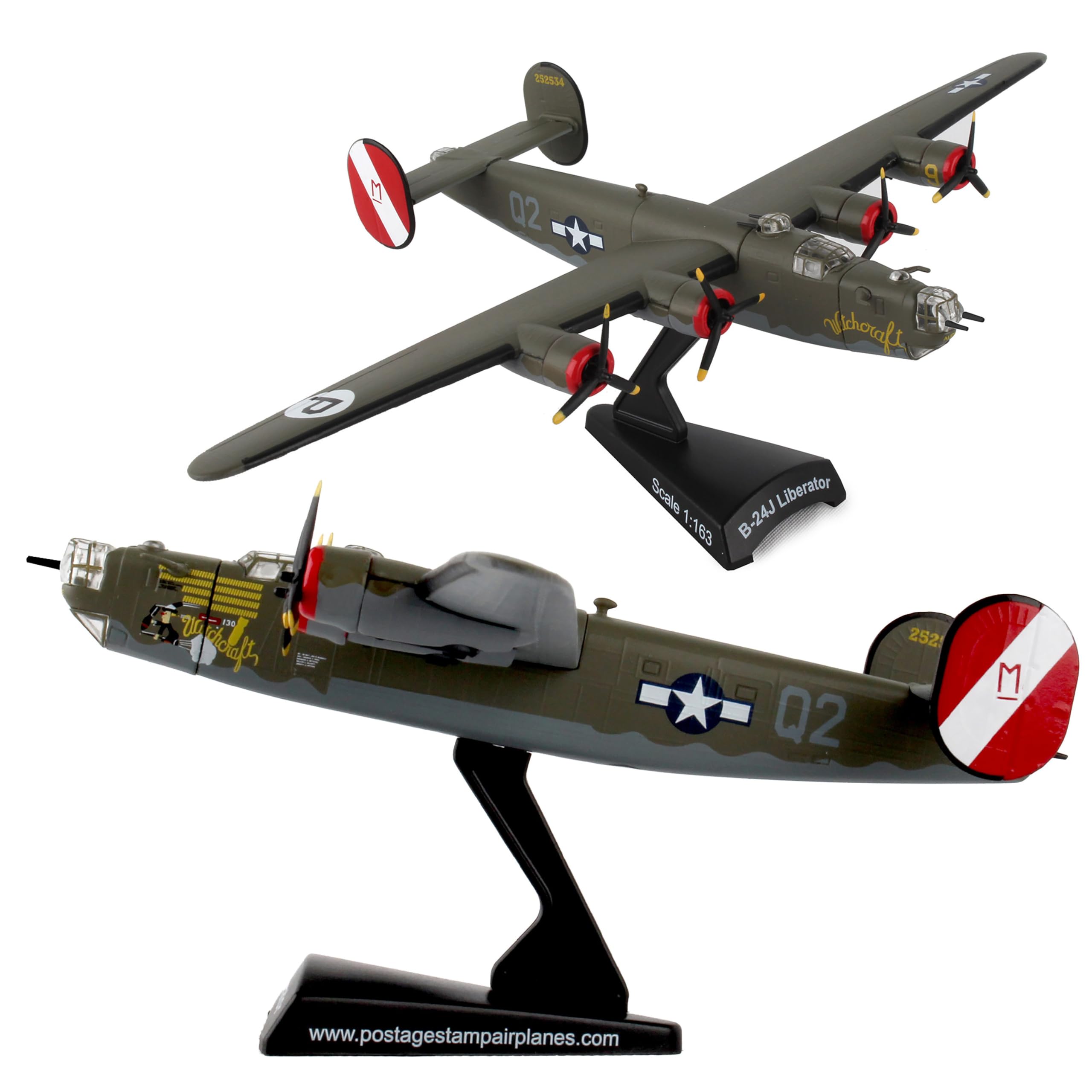 Worldwide Trading Stamp B-24J Liberator Witchcraft Jet