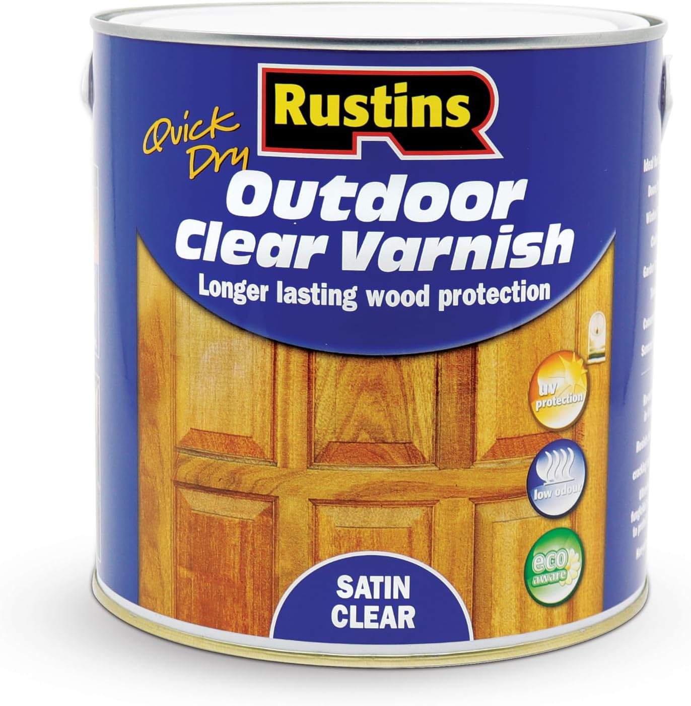 Quick Dry Outdoor Clear Varnish 2.5 L Satin