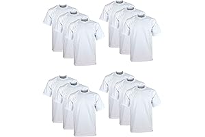 Men's Pro Club Heavyweight Cotton Short Sleeve Crew Neck T-Shirts for Utmost Comfort and Durability