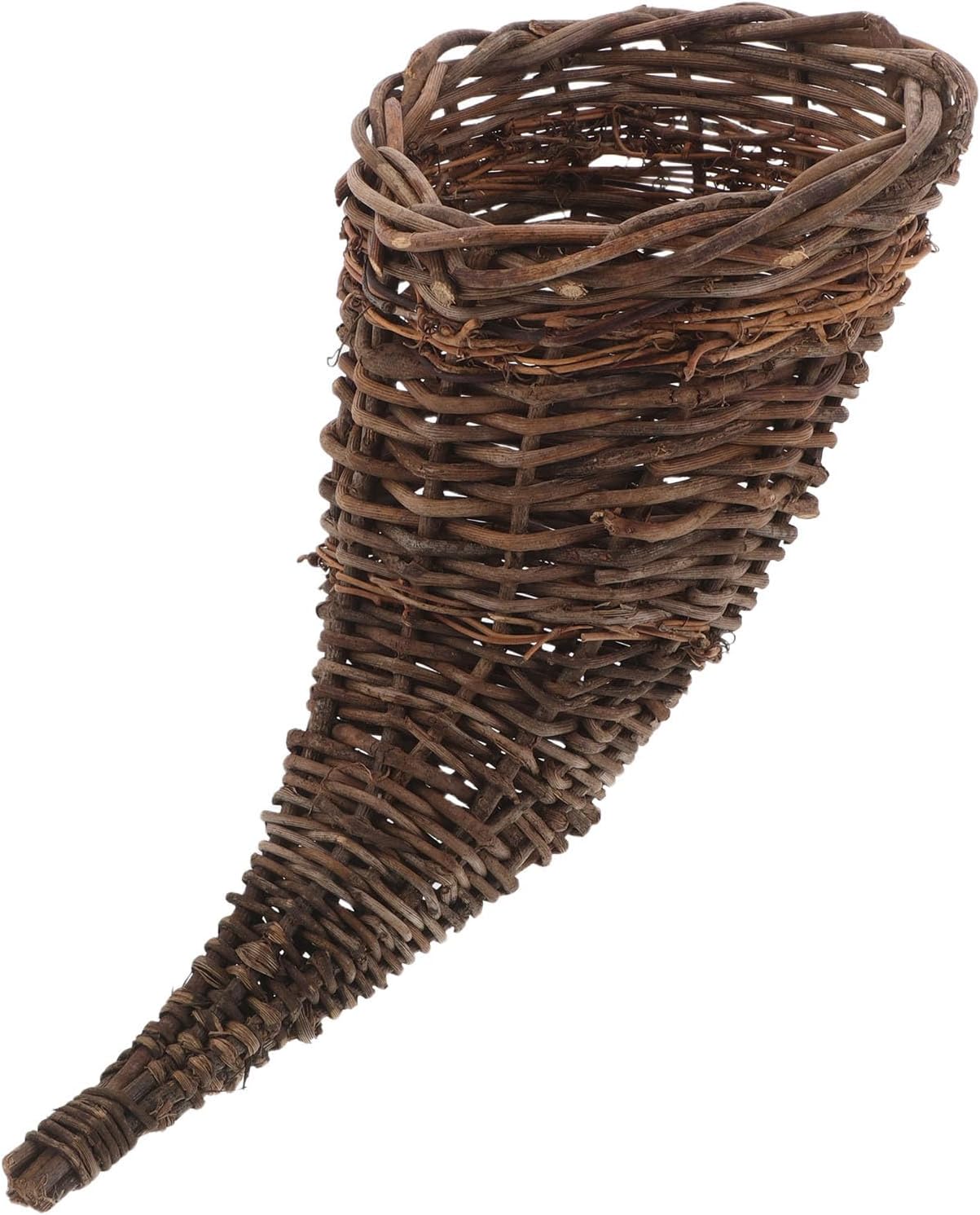 DECHOUS Fall Cornucopia Basket: Thanksgiving Table Centerpieces Autumn Horn Decoration Harvest Xmas Party Decorations For Pumpkin Leave Acorn Flower Display