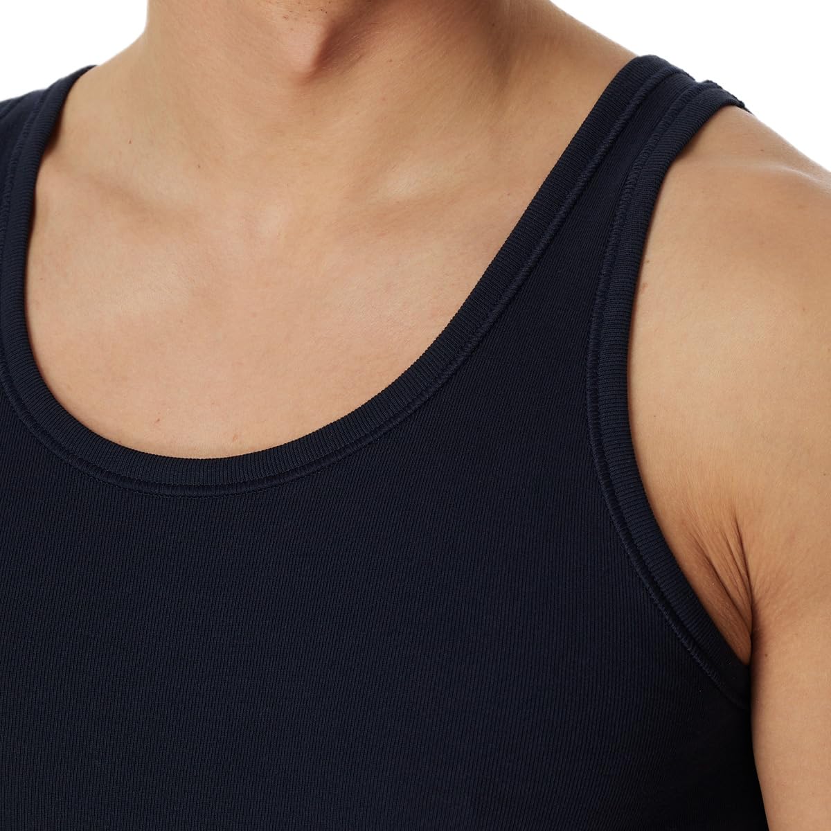 Schiesser Herrn 4er Pack - Cotton Essentials Feinripp Unterhemd/Tank-Top Baumwolle - 205144
