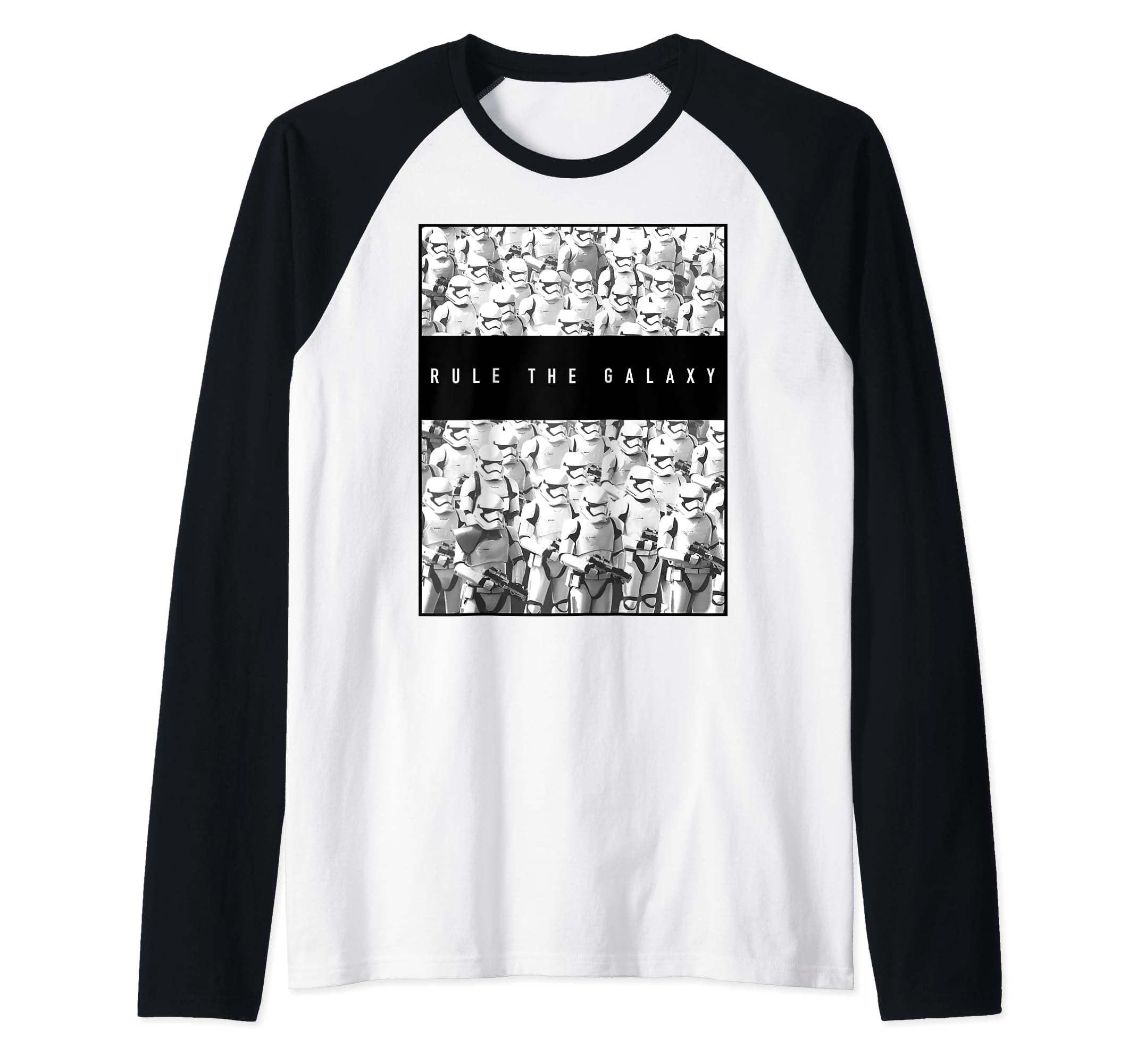 T-shirt baseball Star Wars Stormtrooper raglan bicolore - 2