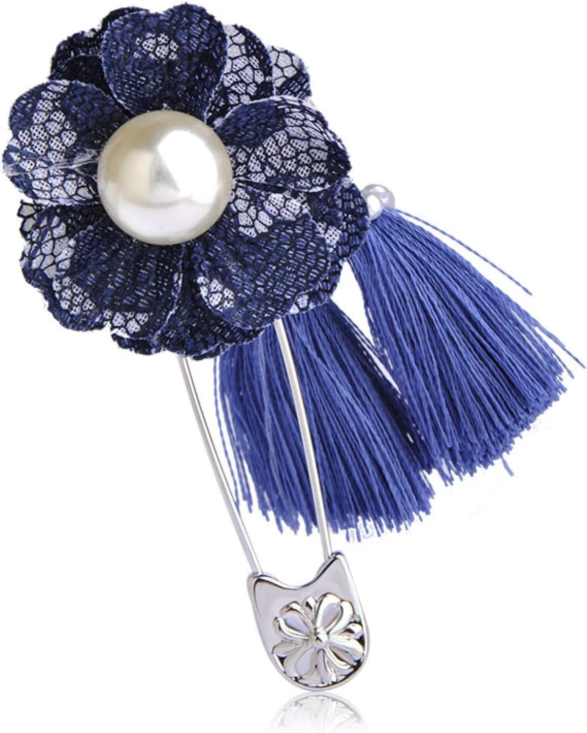 Designer Brosche Set Kamelie Perlen - Mode Broschen Für Frauen Und Mädchen