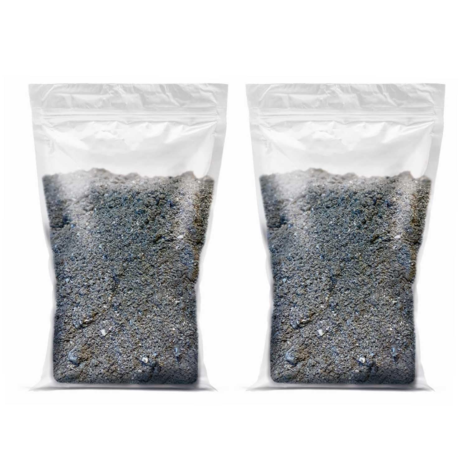 2 x 3L Bags Organic Wood Ash Fine Powder Garden Flower Fruit Vegetable Plant Fertiliser - Double Screened - Chicken Dusting Farming Pottery Glazing Insect Pest Repellent & Improve Mud Borders