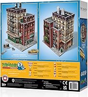 Vista 11 de Wrebbit3D Friends - Rompecabezas 3D modelo de Central Perk 440 piezas de rompecabezas reales Construye el icónico café de la serie de televisión