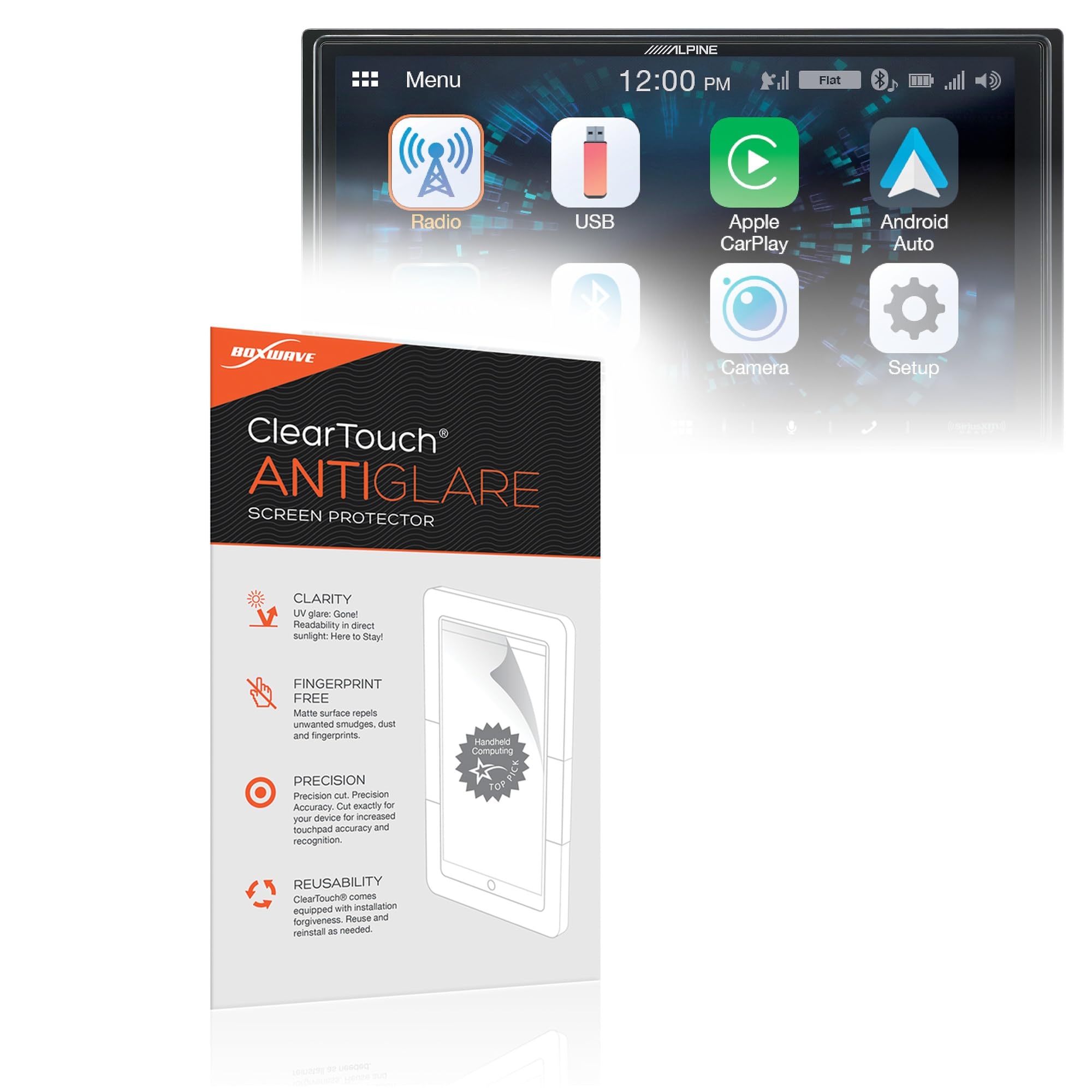 Amazon.com: BoxWave Screen Protector Compatible with Alpine iLX