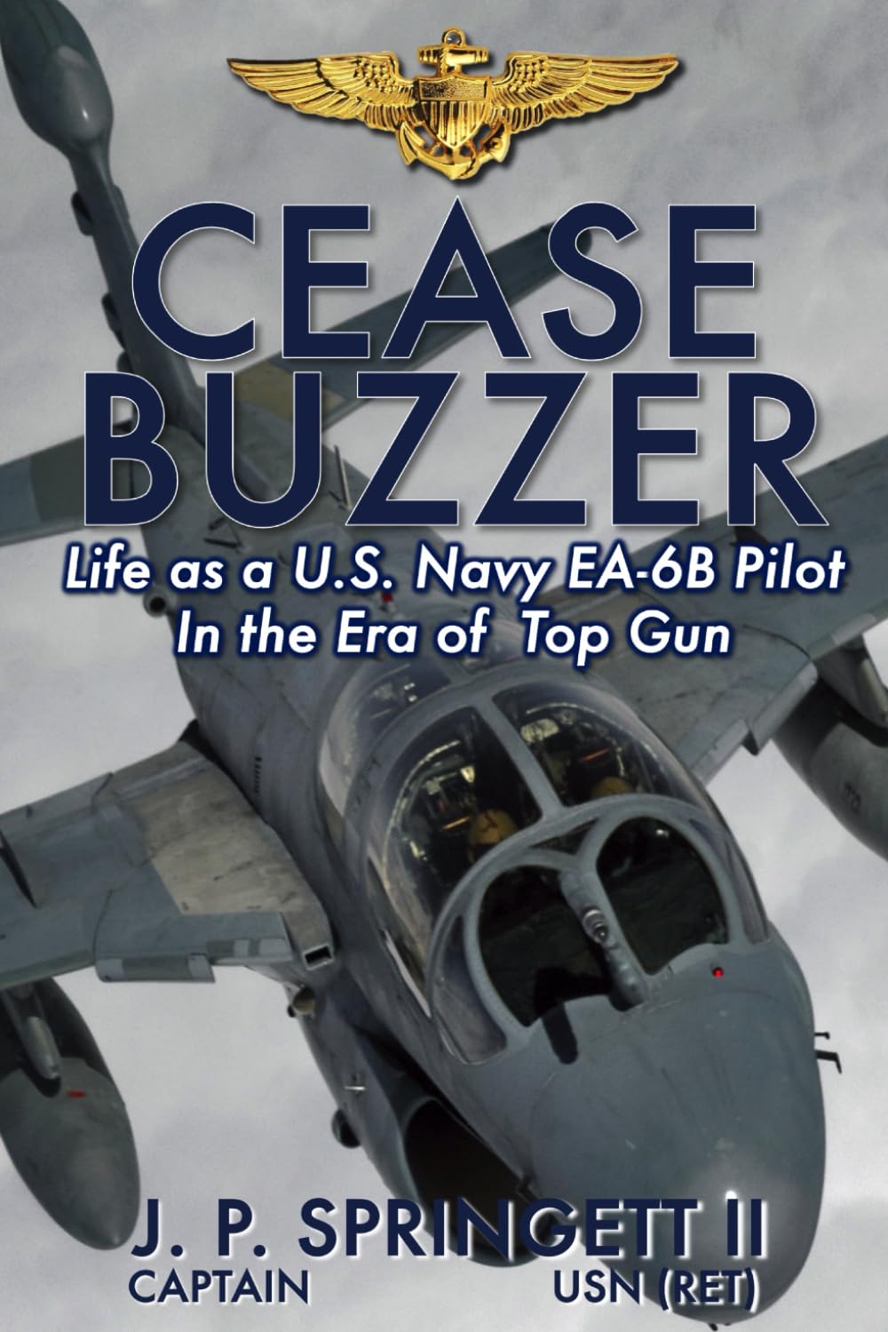 Cease Buzzer!: Life as a U.S. Navy EA-6B Pilot in the Era of Top Gun