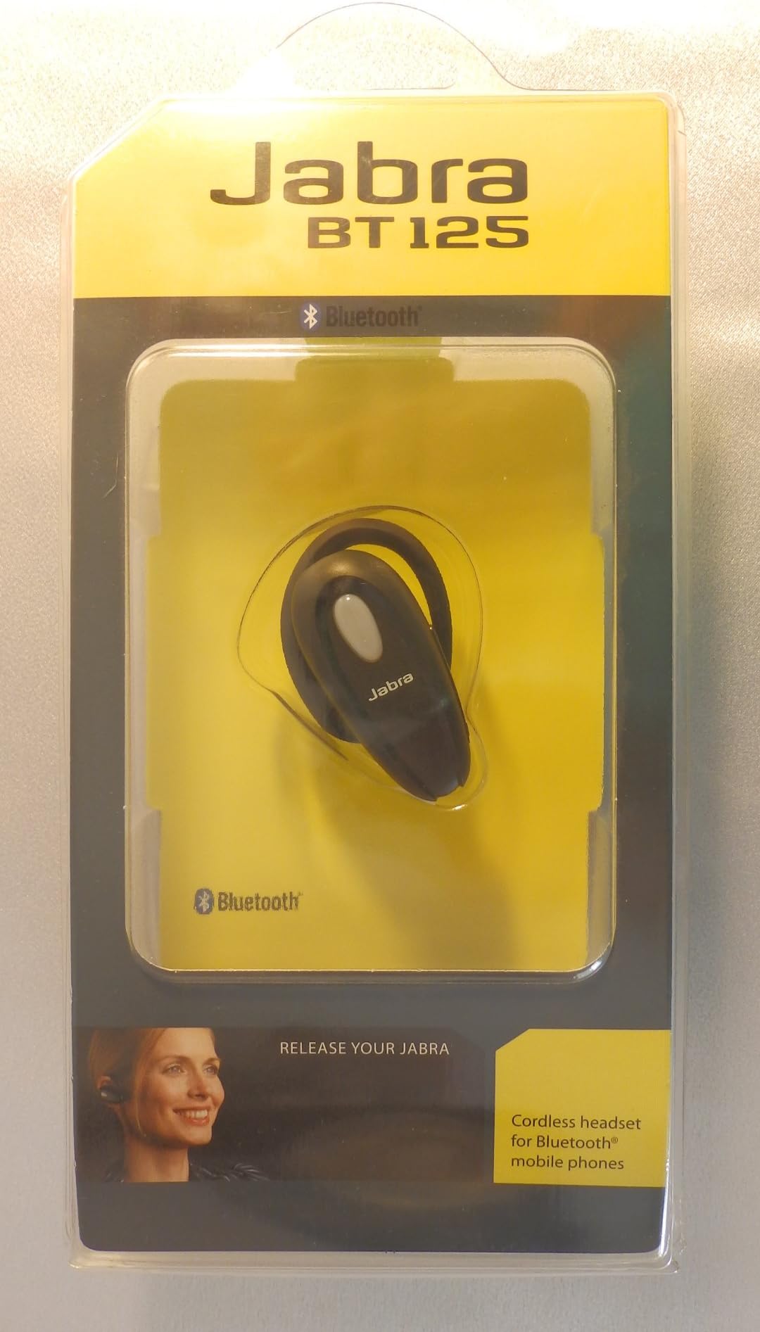 Jabra BT125 Bluetooth Headset , Black