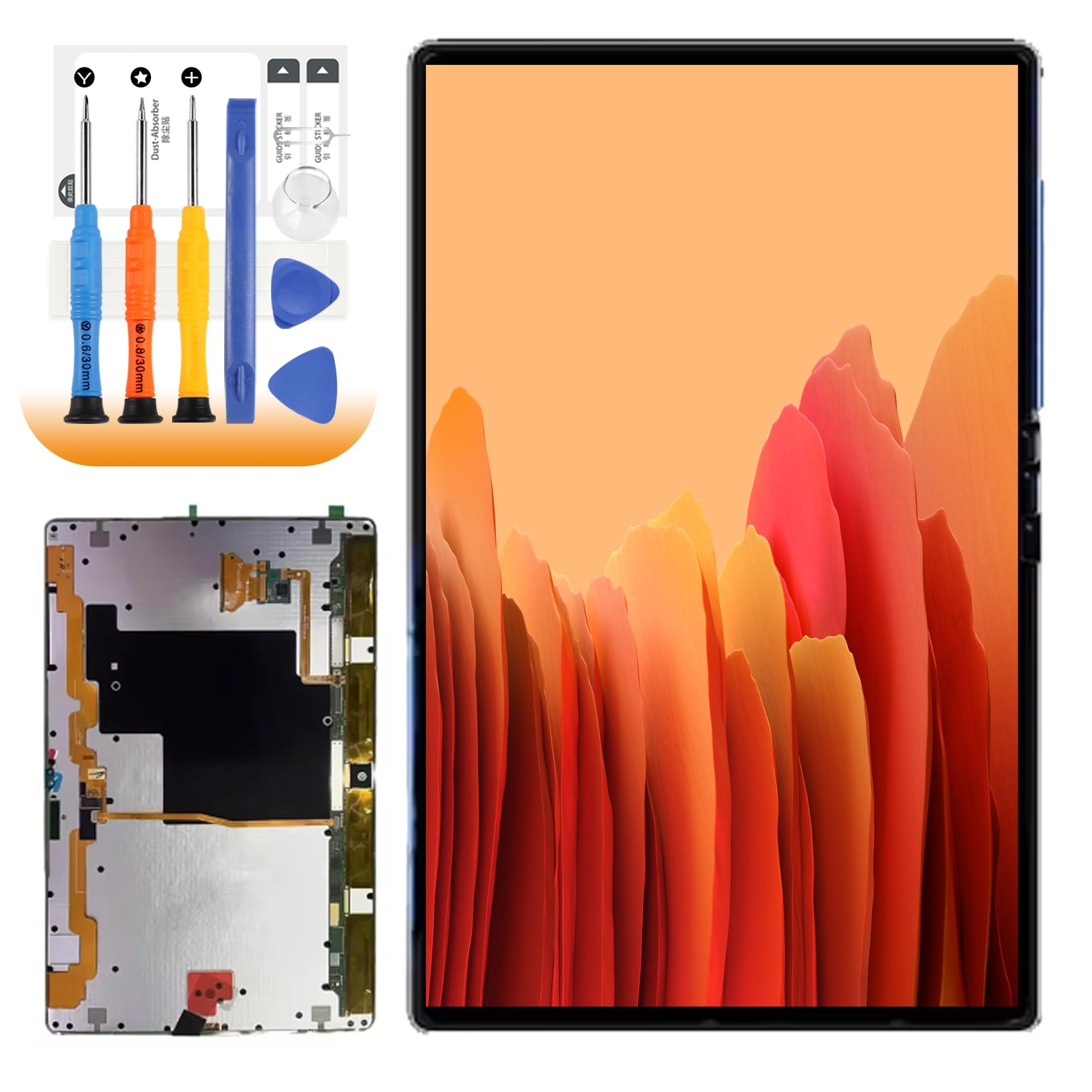 for Samsung Galaxy Tab S8 Ultra Screen Replacement for for Samsung Tab S8 Ultra LCD SM-X900, SM-X906 LCD Display Touch Screen Assembly Repair Parts