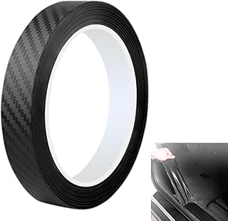 East Leaf 車用ドアフィルム プロテクションフィルム ドアエッジモール 3cm×5m テープタイプ 黒