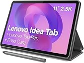Lenovo Idea Tab - College Tablet - 11″ 2.5K IPS Touchscreen Display - 90Hz - MediaTek Dimensity 6300-8 GB Memory - 256 GB Storage - Integrated Arm Mali-G57 MC2 - Tab Pen and Folio Case